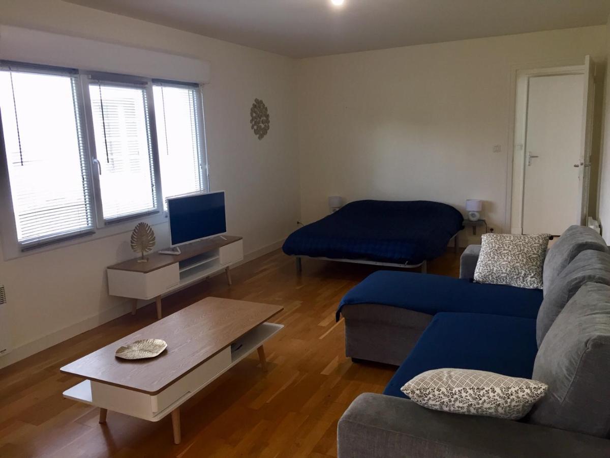 Apartament T1 Bis Proche Du Centre Avec Terrasse Saint-Brieuc Zewnętrze zdjęcie