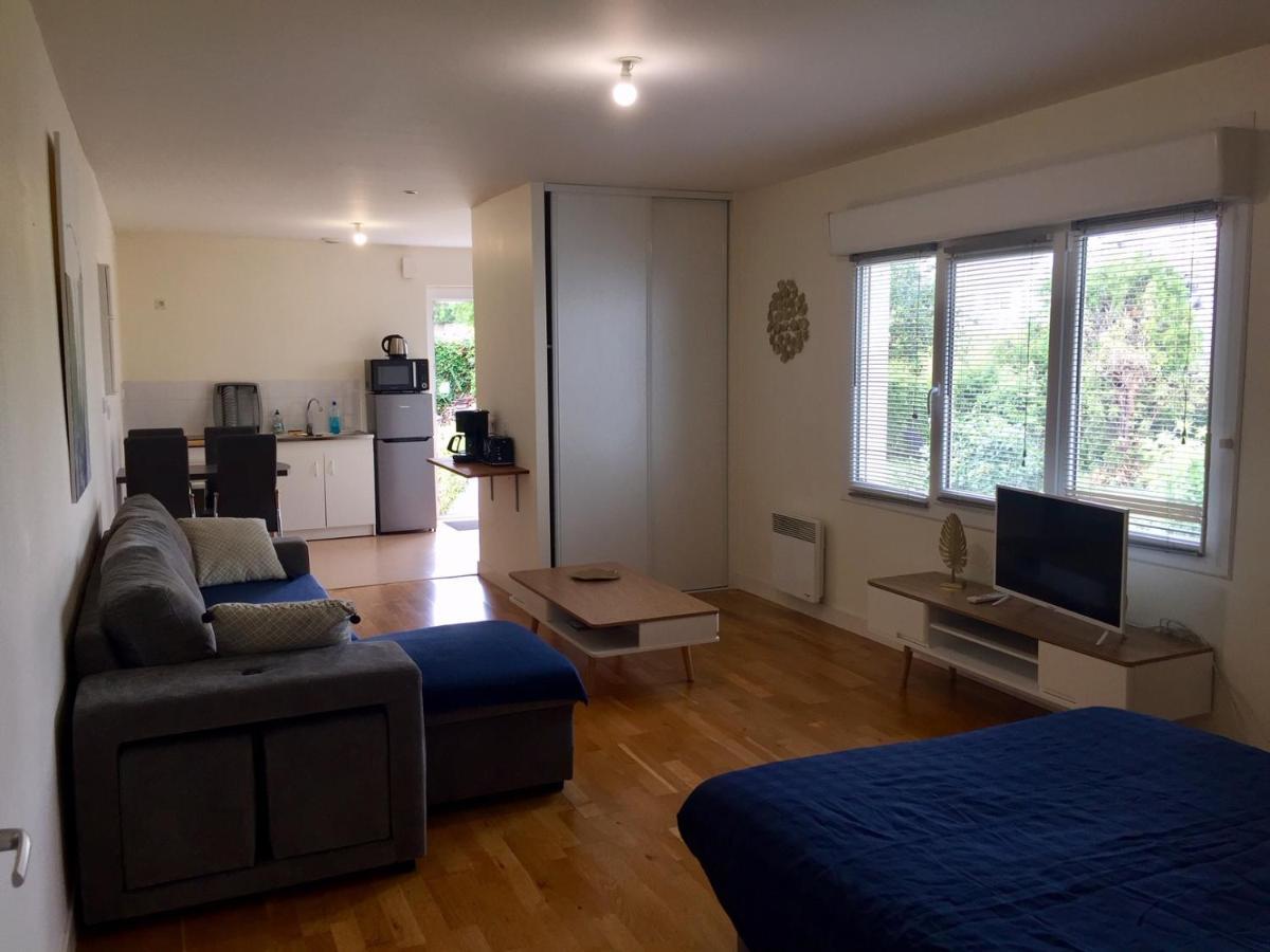 Apartament T1 Bis Proche Du Centre Avec Terrasse Saint-Brieuc Zewnętrze zdjęcie